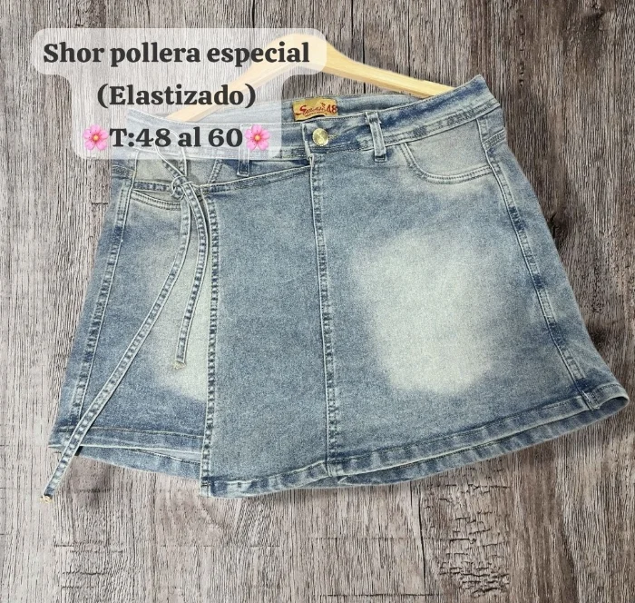 Short Pollera Oxido