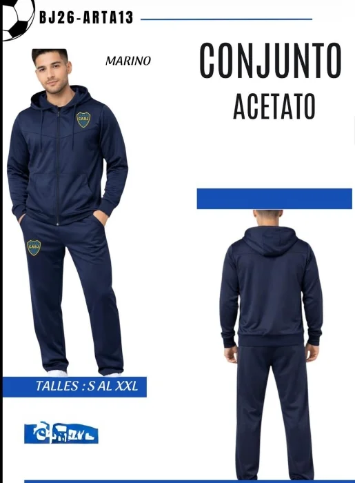 Conjunto Boca y River Acetato