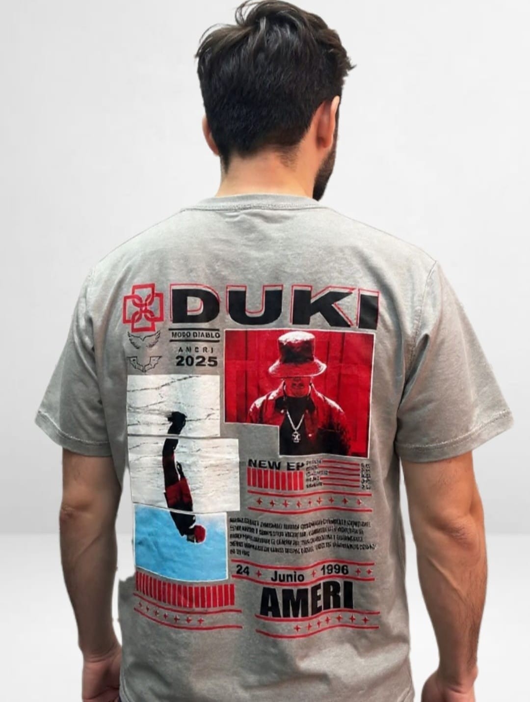 (art:rh09) Duki Remera Algodón - Imagen 7