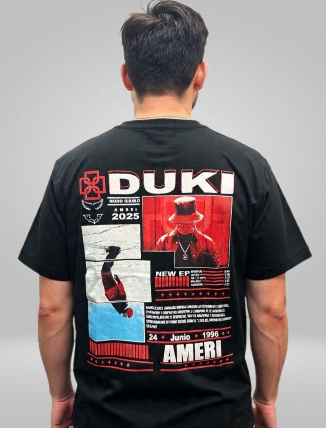 (art:rh09) Duki Remera Algodón - Imagen 8