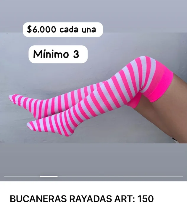 Medias Rayadas Bucaneras
