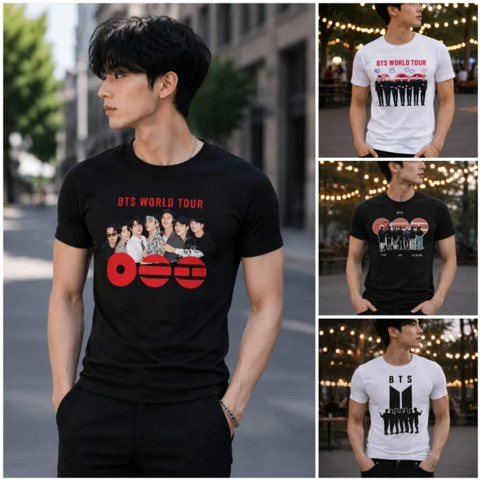 (art:rh08)  Bts Remera de Algodón