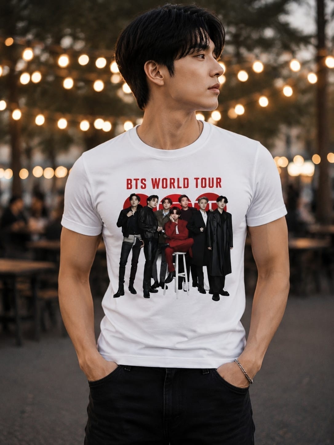 (art:rh08)  Bts Remera de Algodón - Imagen 3