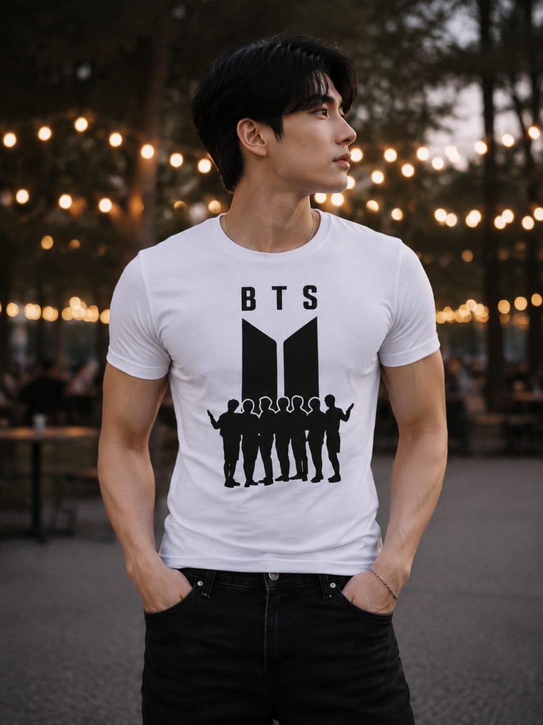 (art:rh08)  Bts Remera de Algodón - Imagen 4
