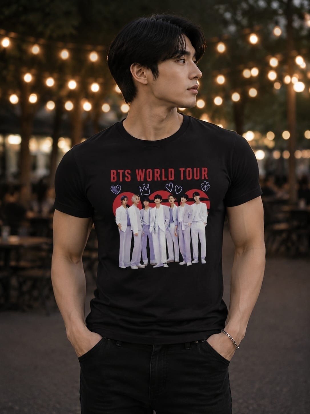 (art:rh08)  Bts Remera de Algodón - Imagen 5