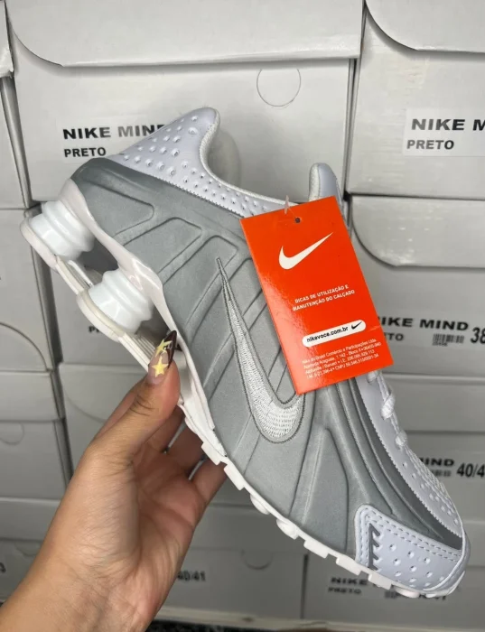 Zapatillas Nik"e Shox Blancas Importadas