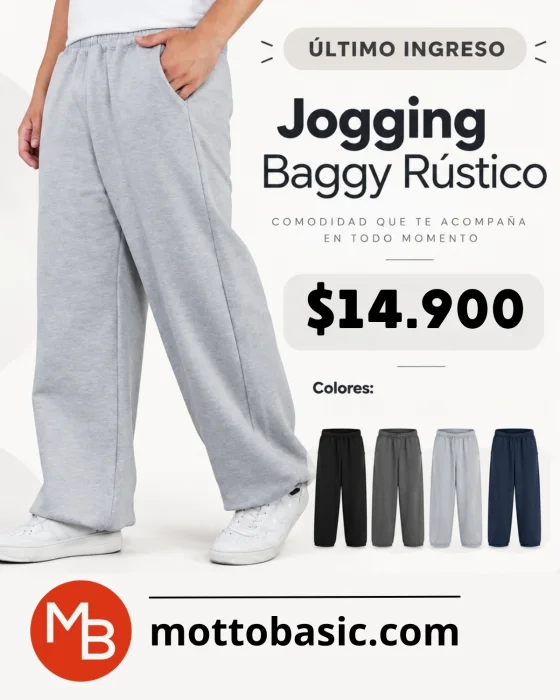 Jogging Baggy Rustico