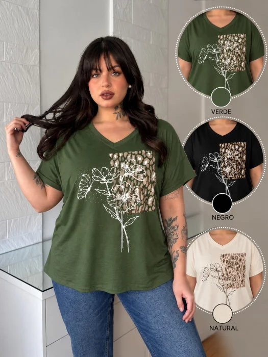 Remera Modal Viscosa