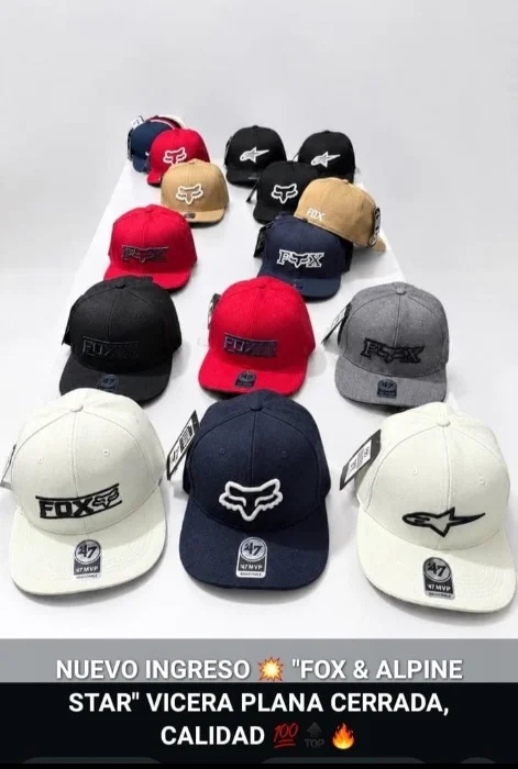 Gorras Planas Moto Autos