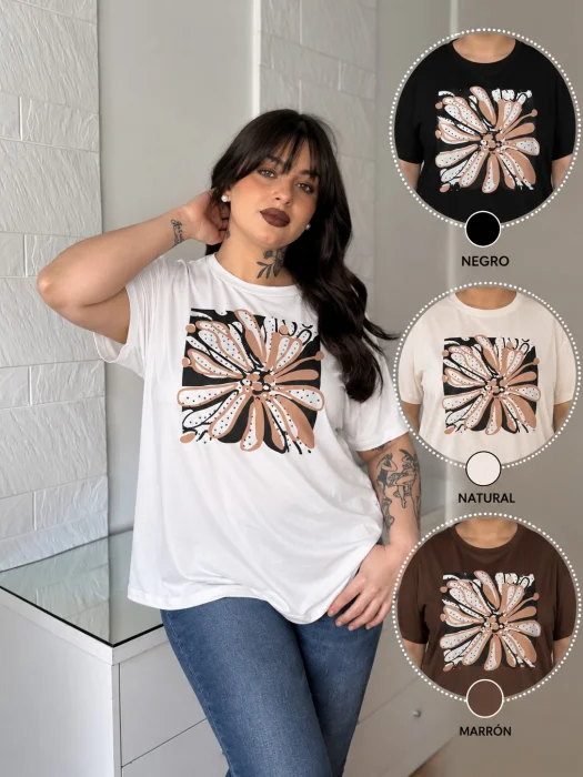 Remera Modal Viscos