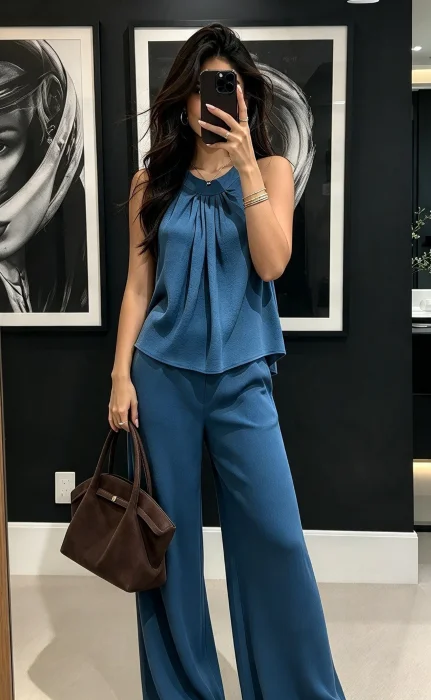 Conjunto Blusa+ Palazo