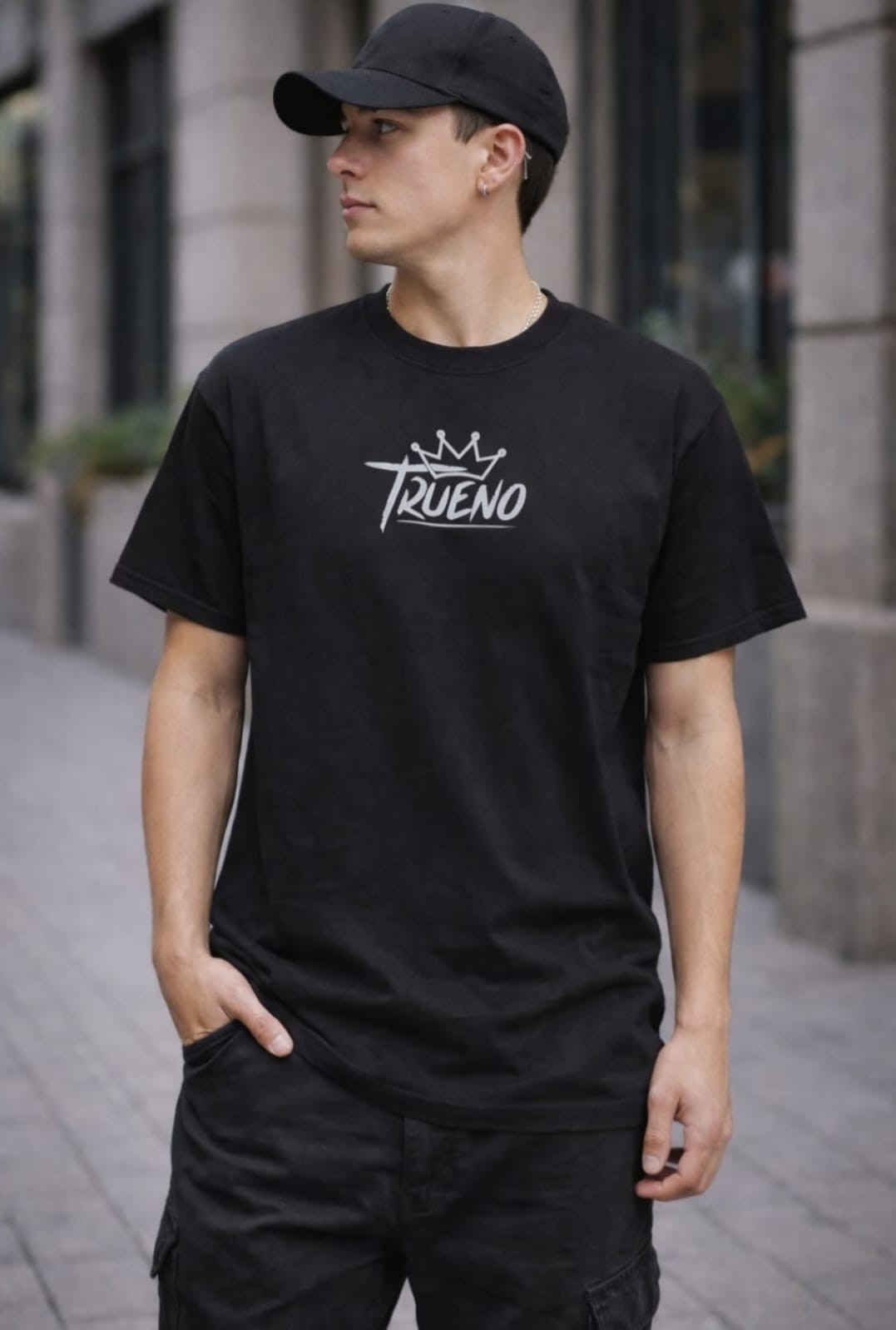 (art:rh05) Trueno Remera Oversize Algodón - Imagen 6