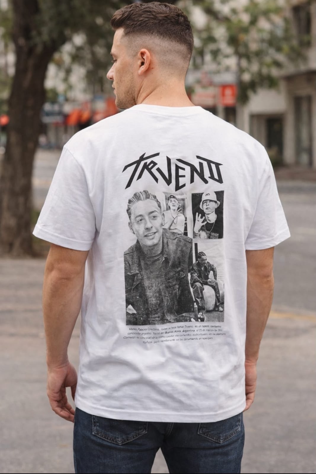 (art:rh05) Trueno Remera Oversize Algodón - Imagen 7