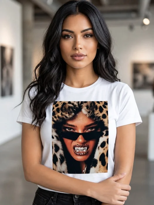 Remera Estampada Algodón