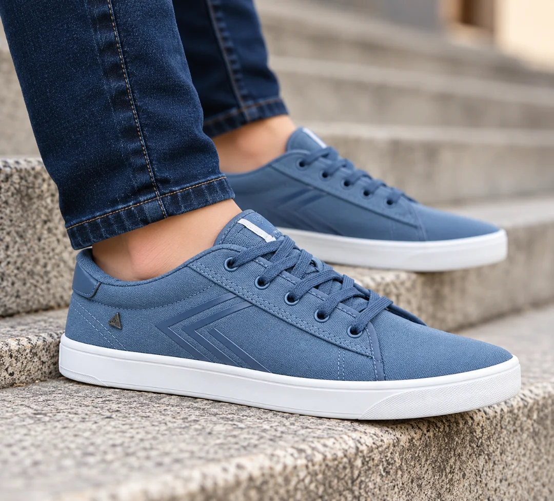 Zapatilla Urbana de Tela Marca Deli Art. 733 (35 al 44) - Zapatillas%20azules%20en%20escalones%20de%20hormig%C3%B3n.png