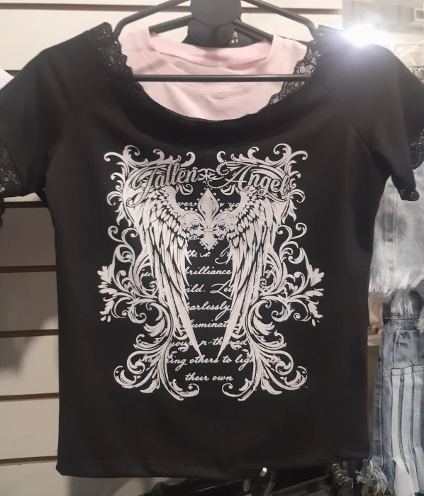 Remeras Encaje