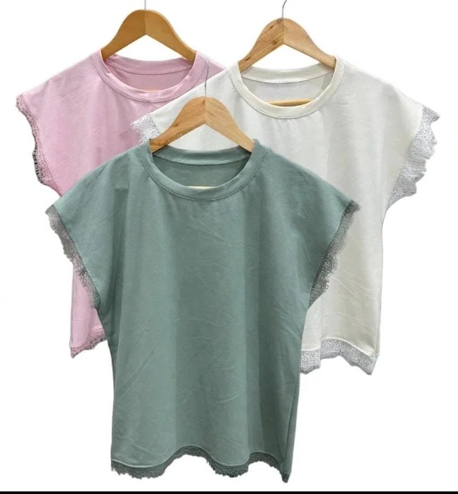 Remera Encaje