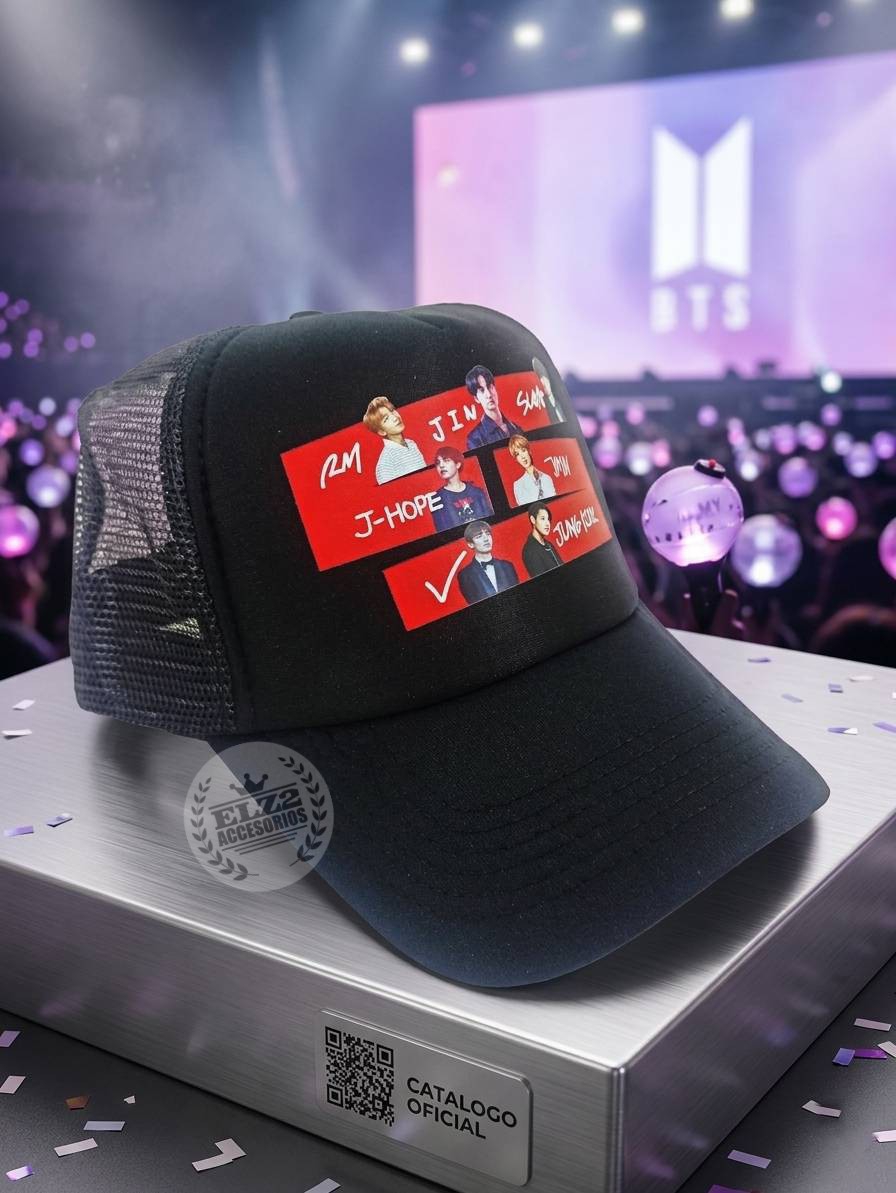 Gorras Trucker Bts World Tour - Imagen 2