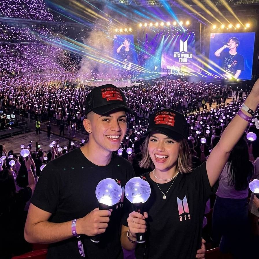 Gorras Trucker Bts World Tour - Imagen 3