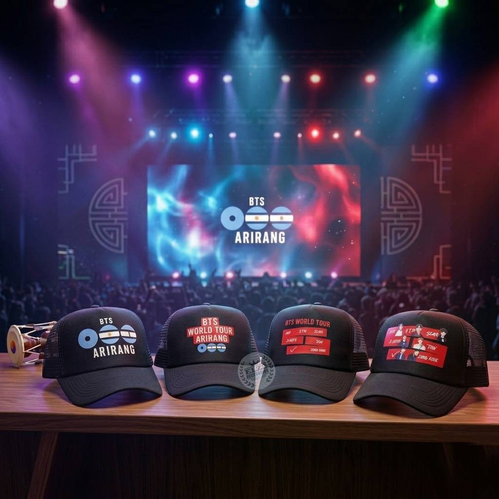 Gorras Trucker Bts World Tour - Imagen 5