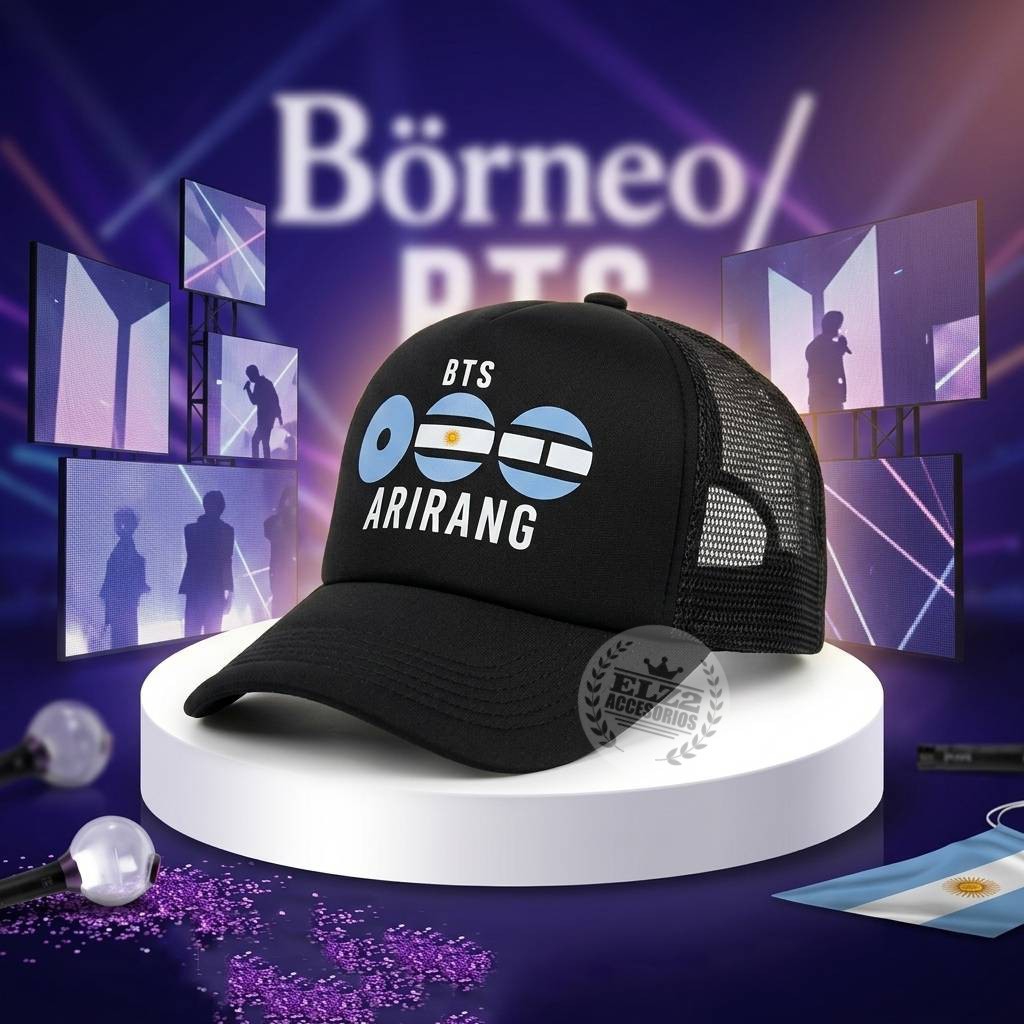 Gorras Trucker Bts World Tour - Imagen 6