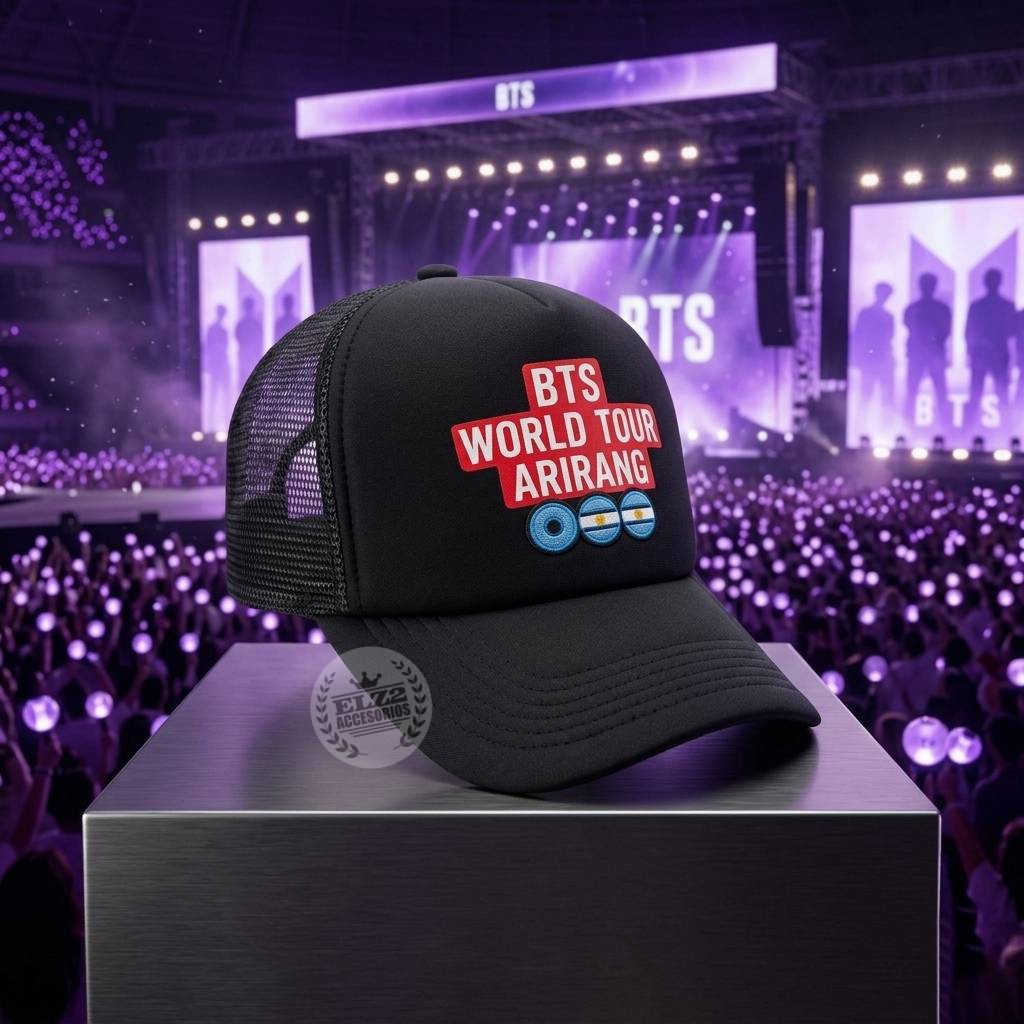 Gorras Trucker Bts World Tour - Imagen 7