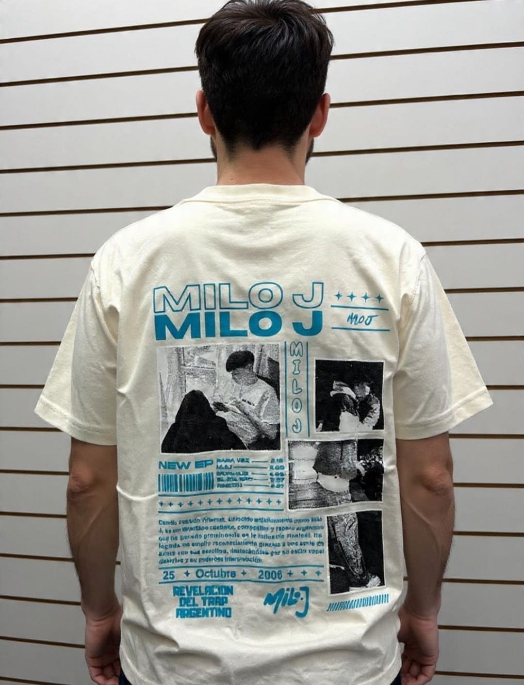 (art:rh04) Milo J Remera Oversize Algodón - Imagen 5