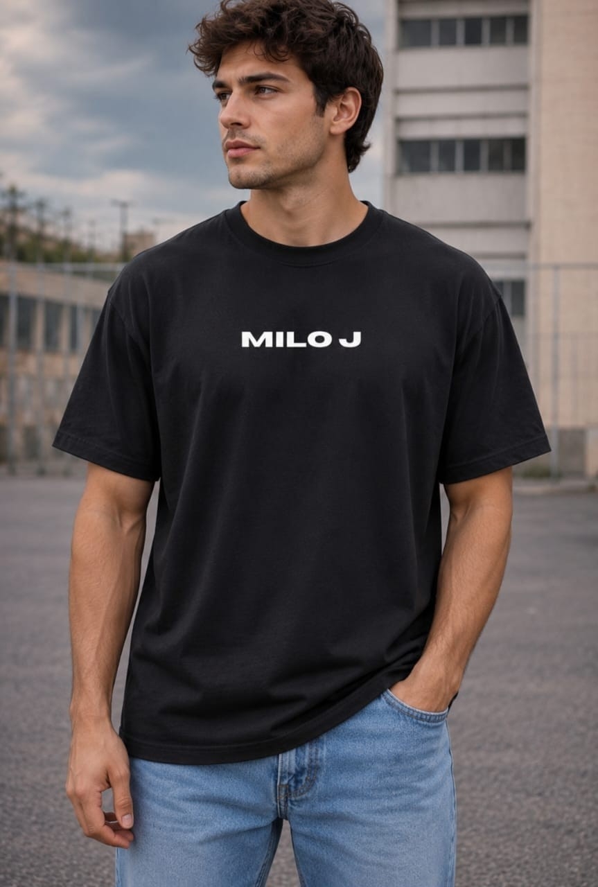 (art:rh04) Milo J Remera Oversize Algodón - Imagen 7