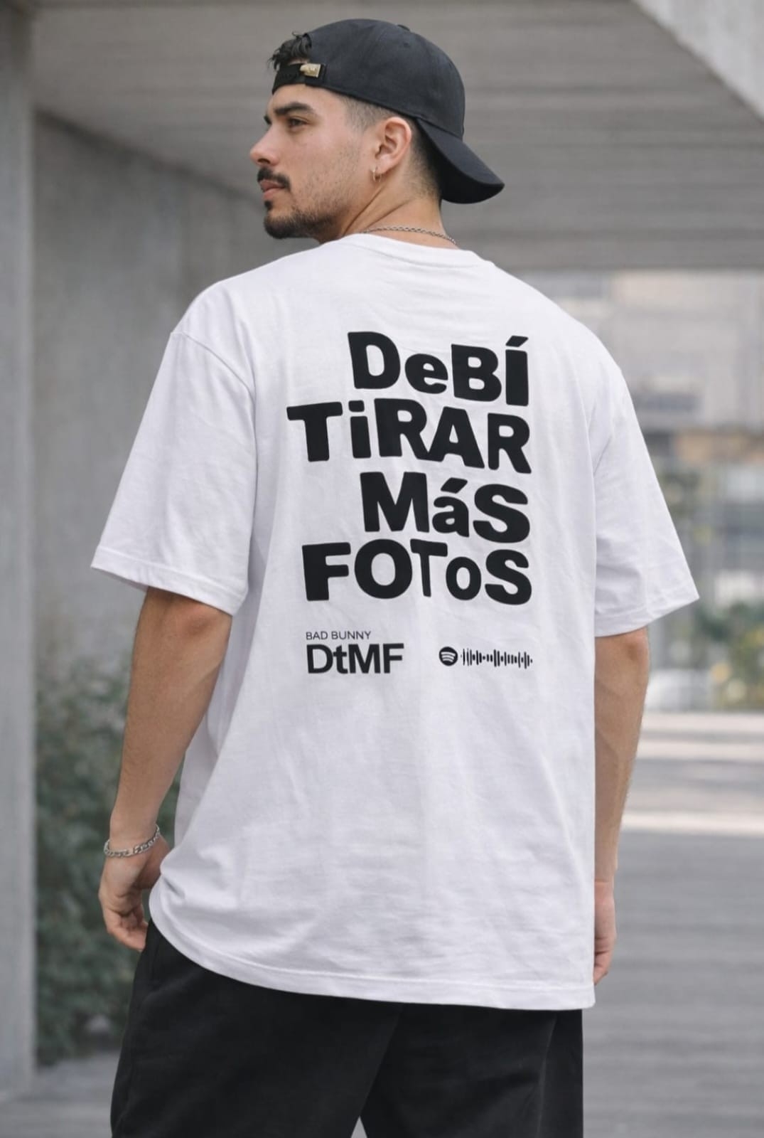 (art:rh03) Bad Bunny - Dtmf Remeron Oversize Algodón - Imagen 5