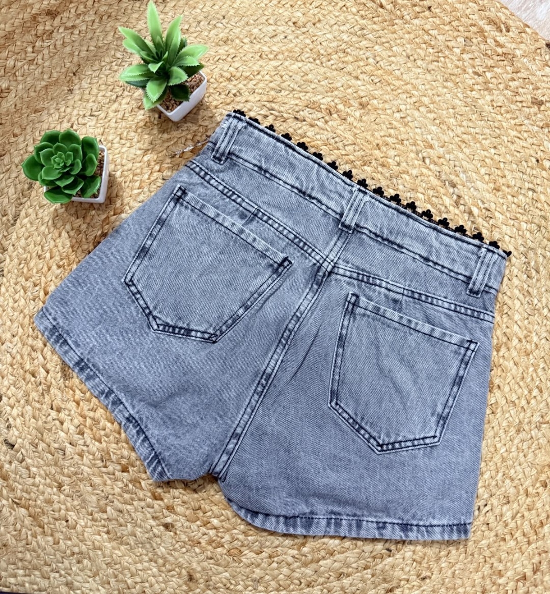 Shorts Pollera con Puntilla - Imagen 3