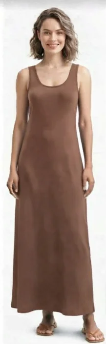 Vestido Largo  Tipo Musculosa