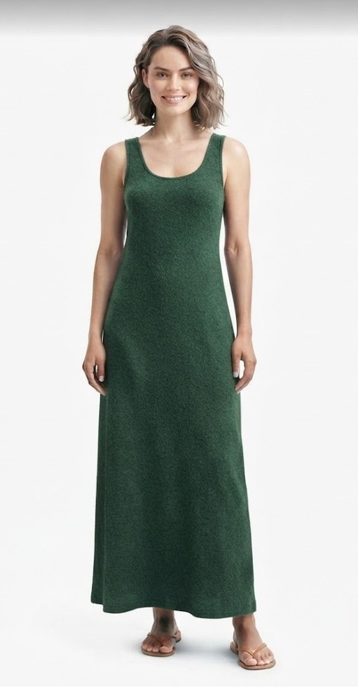 Vestido Largo  Tipo Musculosa - Imagen 5