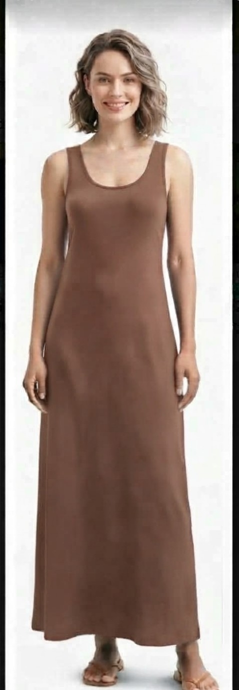 Vestido Largo  Tipo Musculosa - Imagen 2