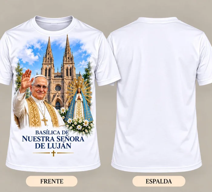 Remeras Unixes / Visita del Papa