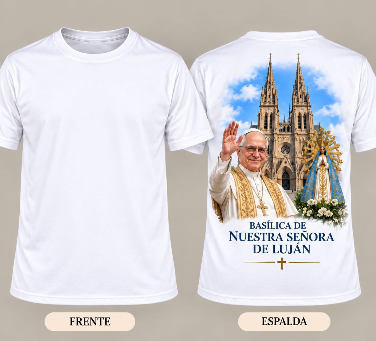 Remeras Unixes / Visita del Papa - Imagen 7