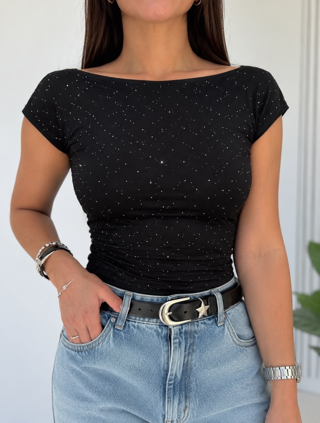 Remera Bote con Strass - Imagen 3