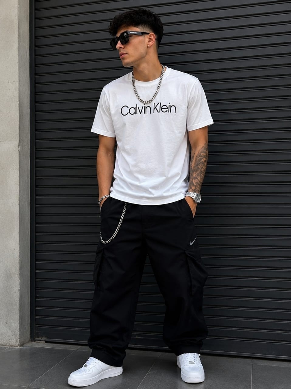 (art:rckh1)c,k Remera Hombre Algodón - Imagen 3