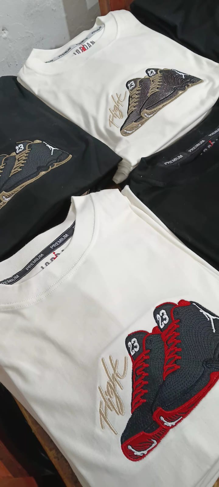 Remeras Bordadas Jordan - Imagen 3