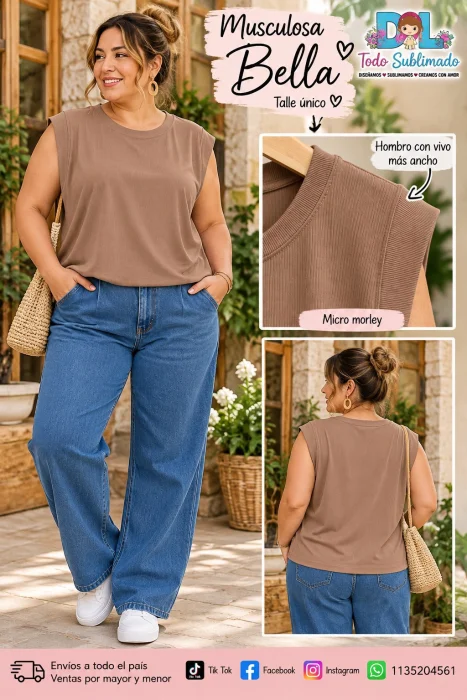 Musculosa Bella