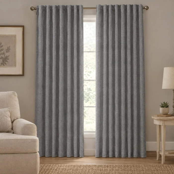 Cortinas Blackout de Lino Engomado