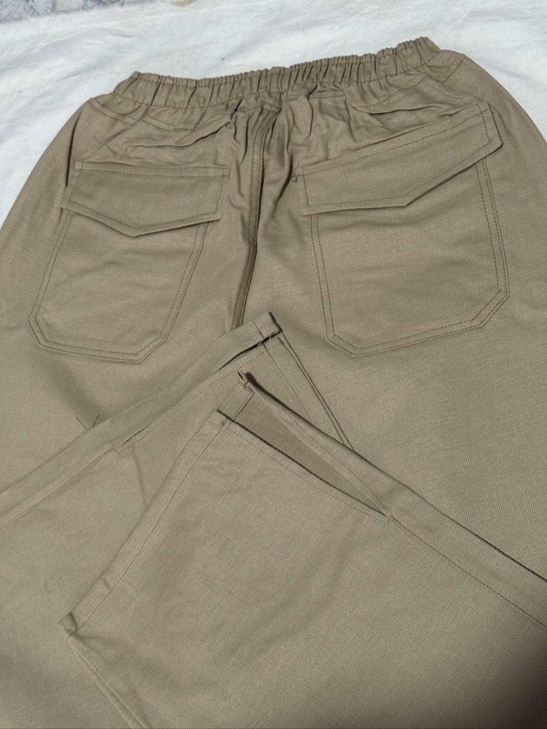 Joguer Cintura Elastico Beigue - Imagen 2