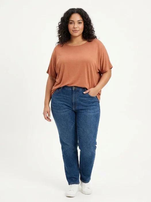 Remera Lisa Amplia