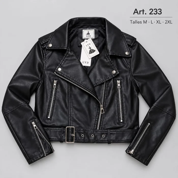 Campera Eco Cuero Lyd