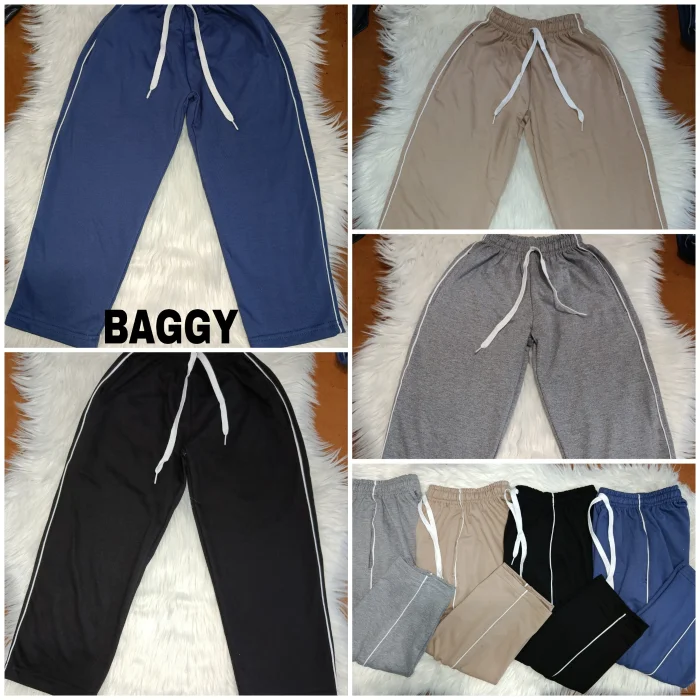Baggy Rústico Algodón Peinado Unisex