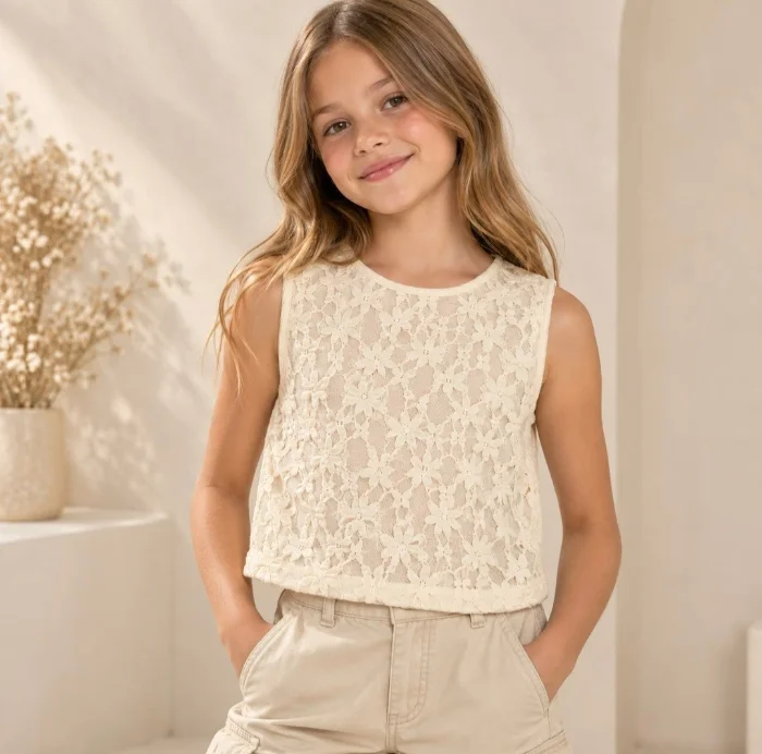 Musculosa Encaje