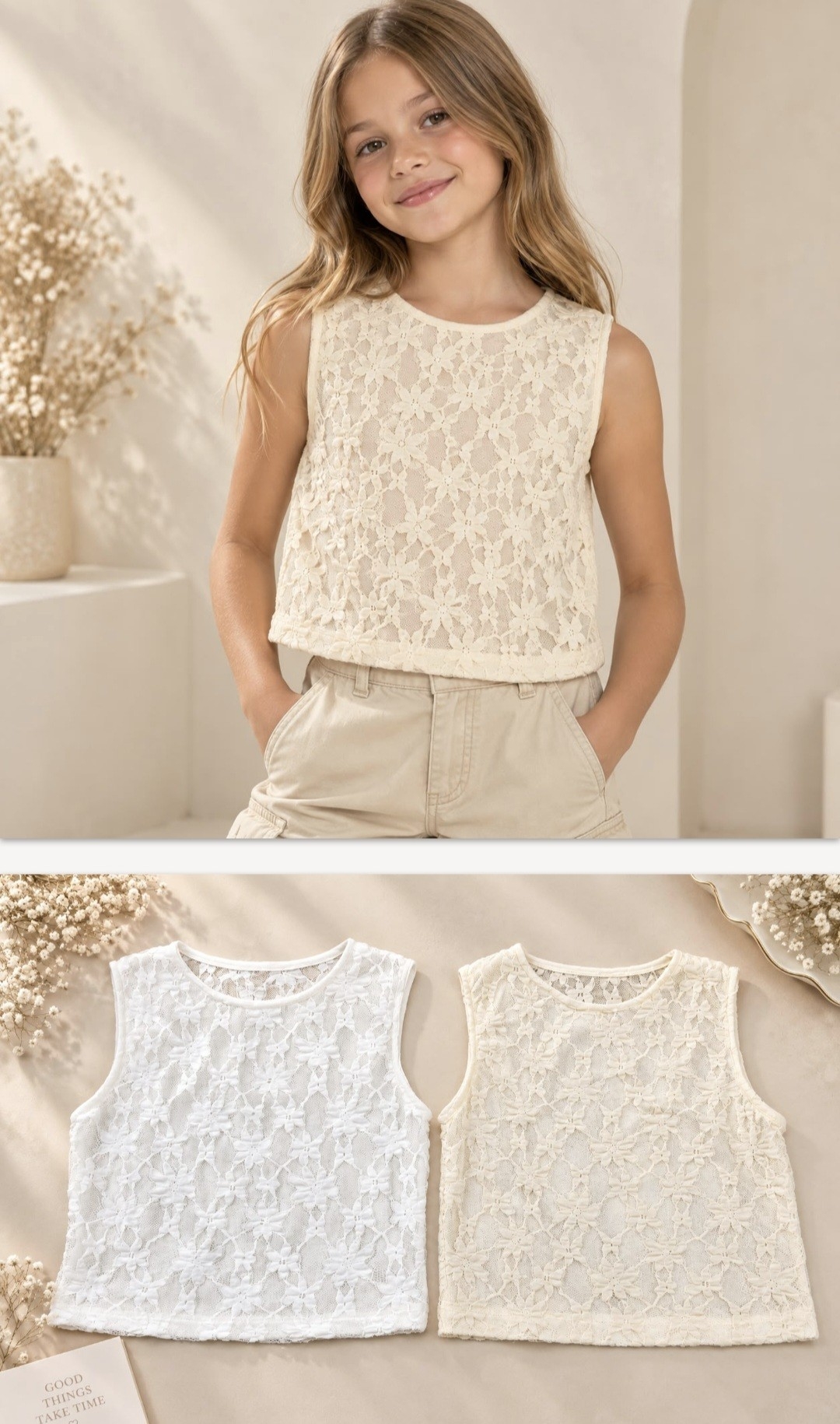 Musculosa Encaje - Imagen 3