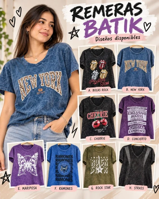 Remera Batik