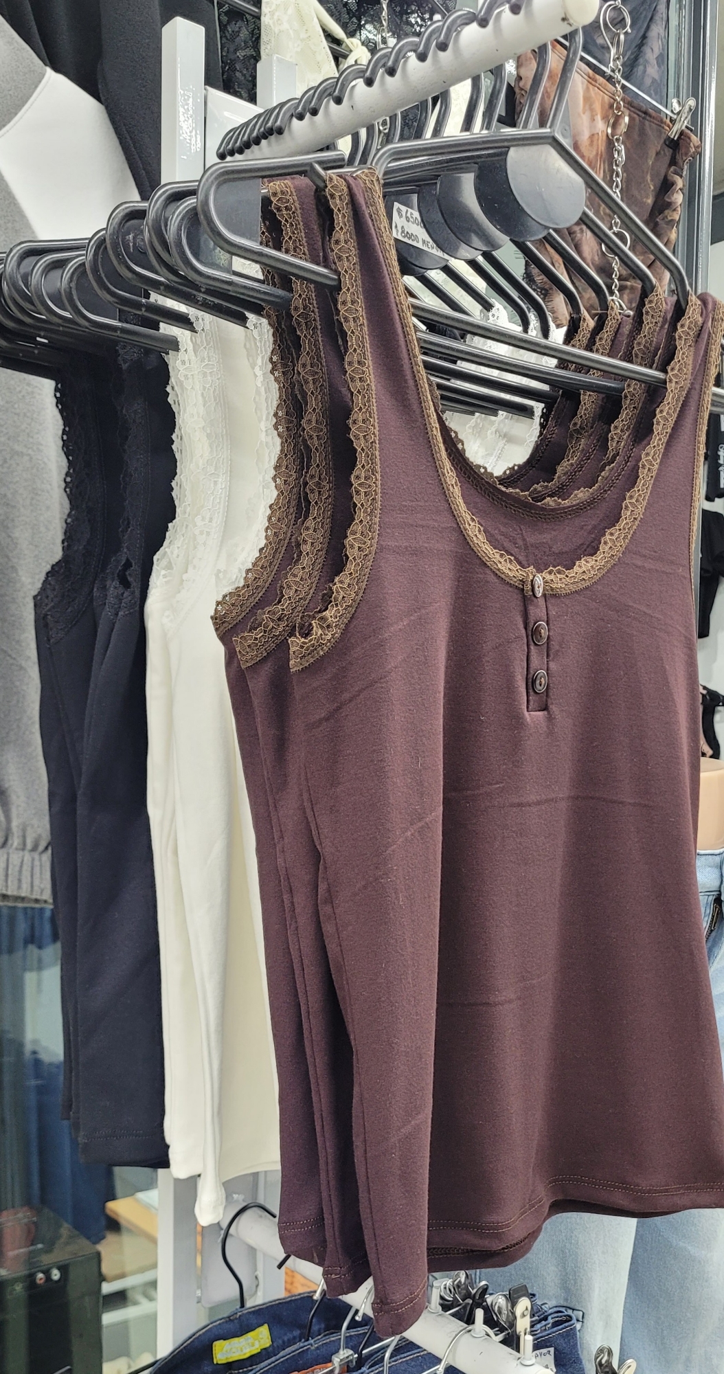 Musculosa  con Puntilla - Imagen 2