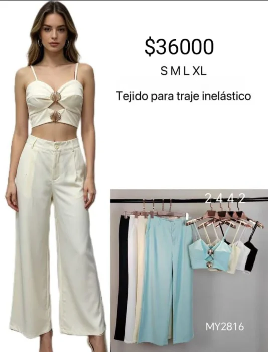 Conjunto Sastrero Dama Importaado
