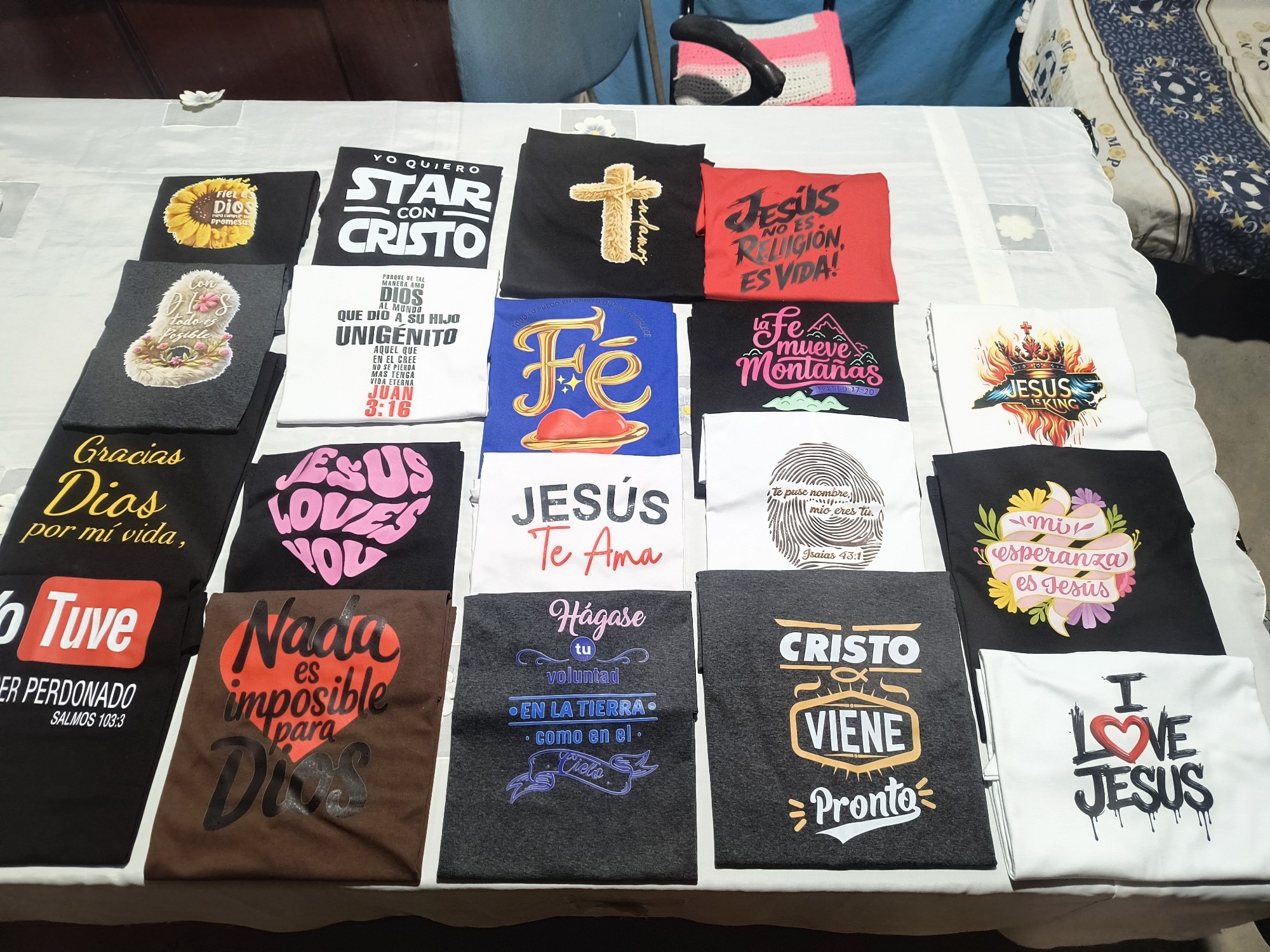 Remeras con Frases Cristianas - Imagen 2